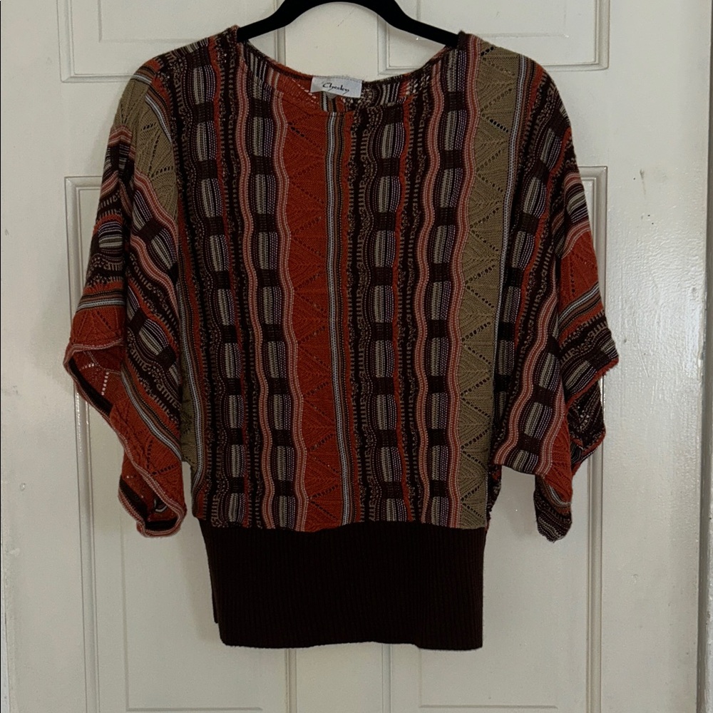 Chesley Multicolor Striped Blouse